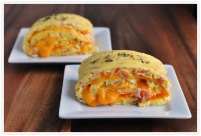 Northern Living - Baked Omelette Roll. Great nutritious family food on a budget