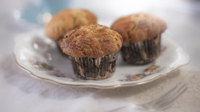 Northern Living - Crunchy peanut butter banana muffins recipe