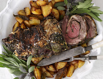 New Year's Day Rolled Rib-Eye recipe
