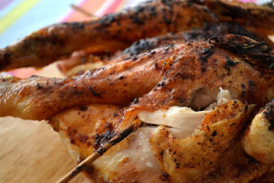 Northern Living - Spatchcock Chicken Roasted with Lemon, Garlic & Ginger recipe